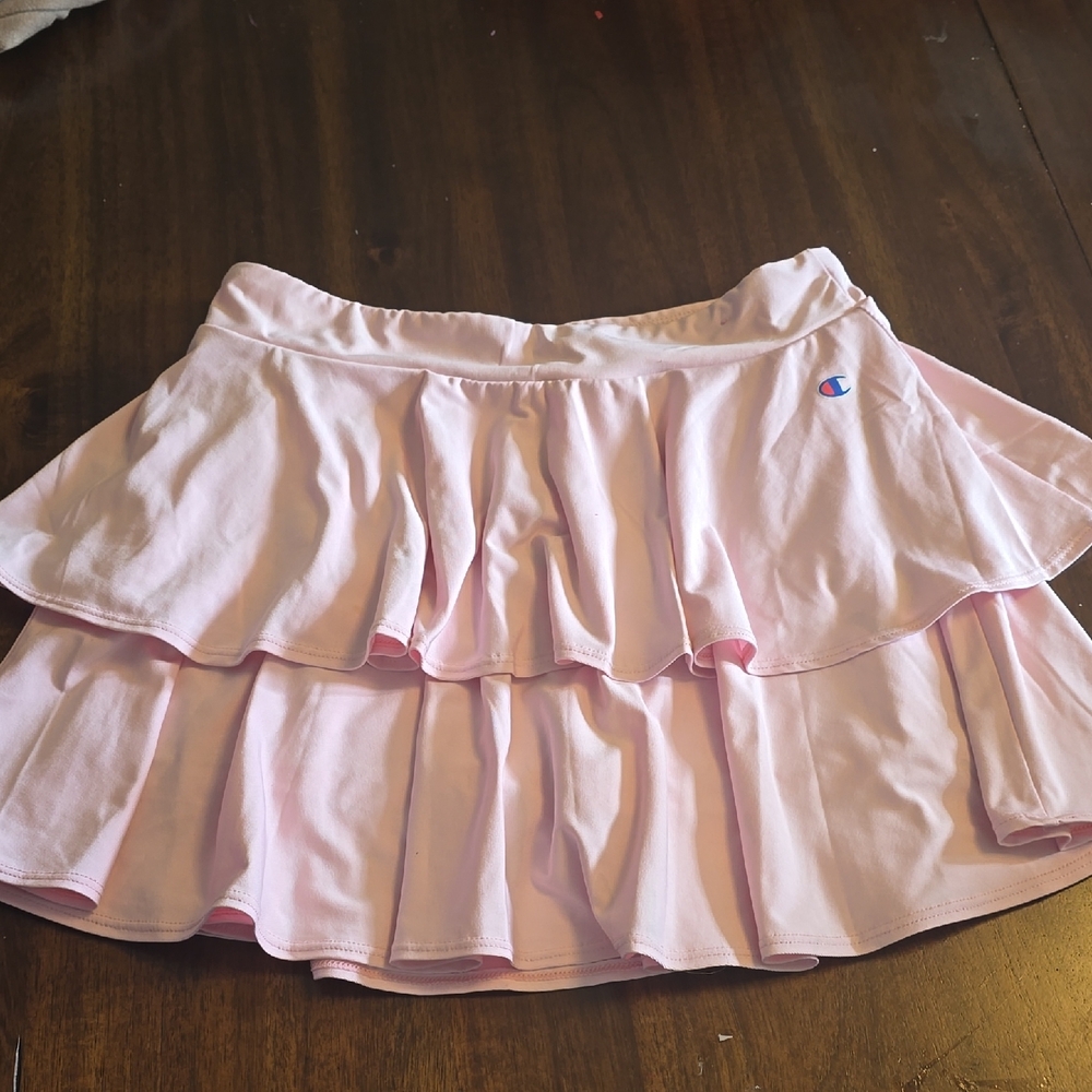 Champion Light Pink Layered Skater Skirt